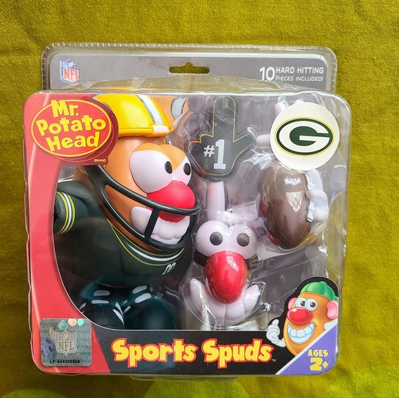 Hasbro Toys Mr Potato Head Sports Spuds Nfl Green Bay Packers